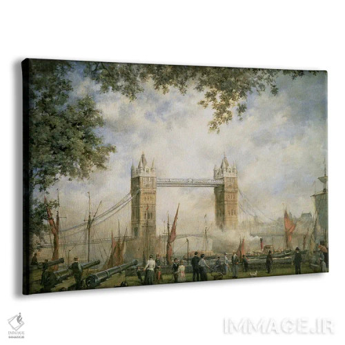 تابلو پل تاور از برج لندن اثر ریچارد ویلیس - نمای پرسپکتیو محصول