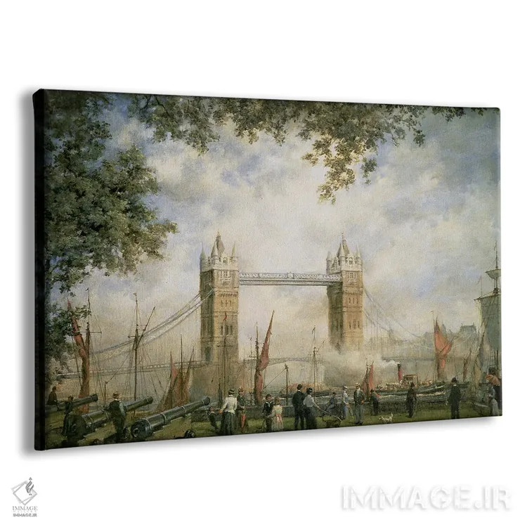 تابلو پل تاور از برج لندن اثر ریچارد ویلیس - نمای پرسپکتیو محصول