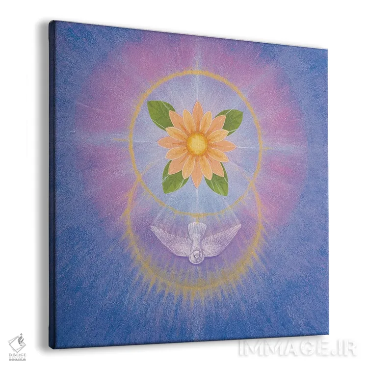 تابلو گل اثر سایمون کوک - نمای پرسپکتیو محصول