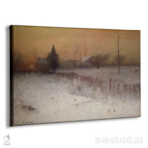 تابلو خانه در مانتکلر اثر جورج اینس پدر (نقاش چشمانداز آمریکایی) - نمای پرسپکتیو محصول