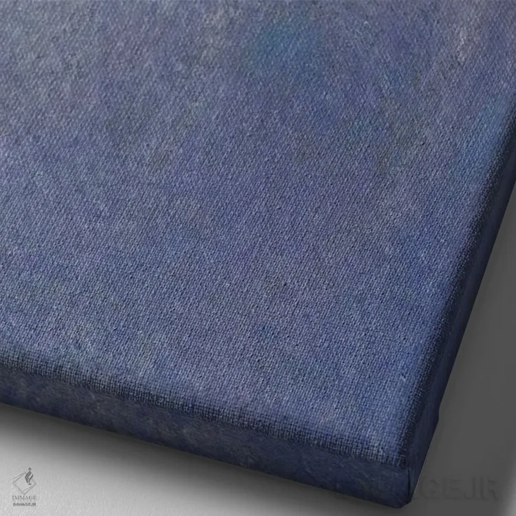 تابلو کلیسای جامع روآن، هوای مهآلود، ۱۸۹۴ اثر کلود مونه (نقاش معروف فرانسوی) - نمای نزدیک بافت بوم