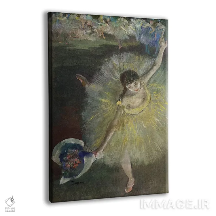 تابلو پایان یک عربسک، ۱۸۷۷ اثر ادگار دگا (نقاش و مجسمهساز فرانسوی) - نمای پرسپکتیو محصول