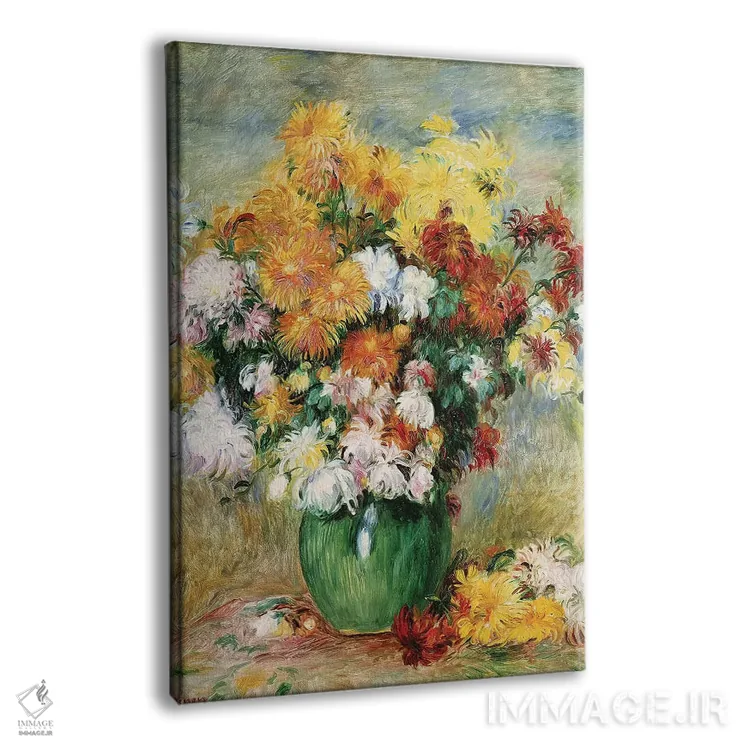 تابلو دستهگل داوودیها، حدود ۱۸۸۴ اثر پیر-اوگوست رنوار - نمای پرسپکتیو محصول