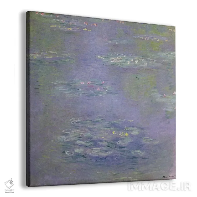 تابلو نیلوفرهای آبی، ۱۹۰۳ اثر کلود مونه (نقاش معروف فرانسوی) - نمای پرسپکتیو محصول