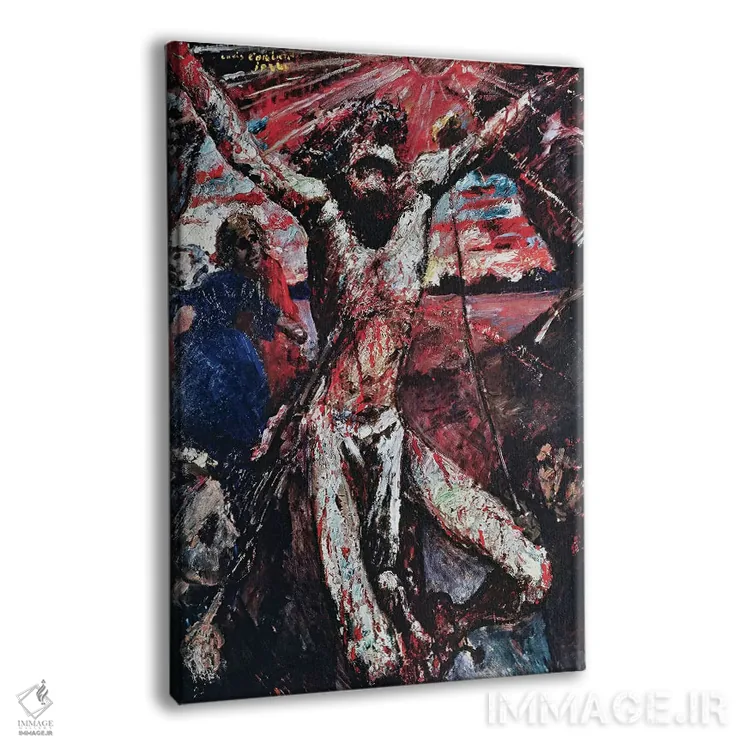 تابلو مسیح قرمز، ۱۹۲۲ اثر لوویس کورینت (نقاش آلمانی) - نمای پرسپکتیو محصول