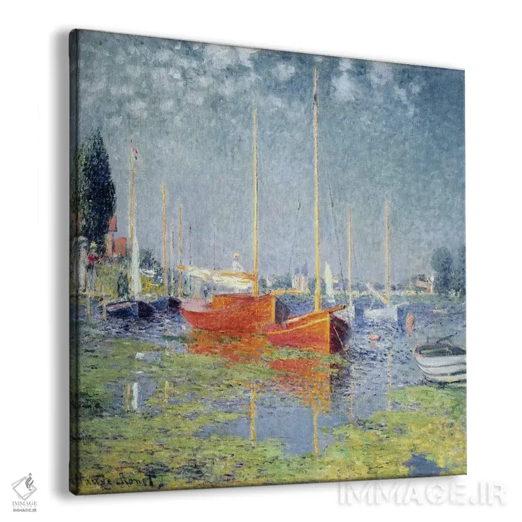 تابلو آرژانتوی، ۱۸۷۵ اثر کلود مونه (نقاش معروف فرانسوی) - نمای پرسپکتیو محصول