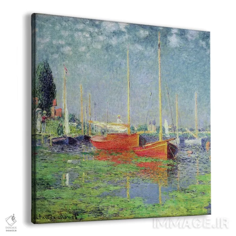 تابلو آرژانتوی، حدود ۱۸۷۲-۷۵ اثر کلود مونه (نقاش معروف فرانسوی) - نمای پرسپکتیو محصول