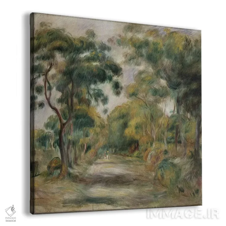 تابلو منظرهٔ ظهر، ۱۹۰۰ اثر پیر-اوگوست رنوار - نمای پرسپکتیو محصول