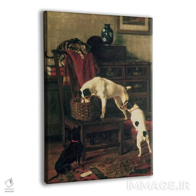 تابلو 1896,پرسش محتاطانه: مزاحم من در آکادمی سلطنتی نشوید، ۱۸۹۶ اثر روپرت آرتور دنت - نمای پرسپکتیو محصول