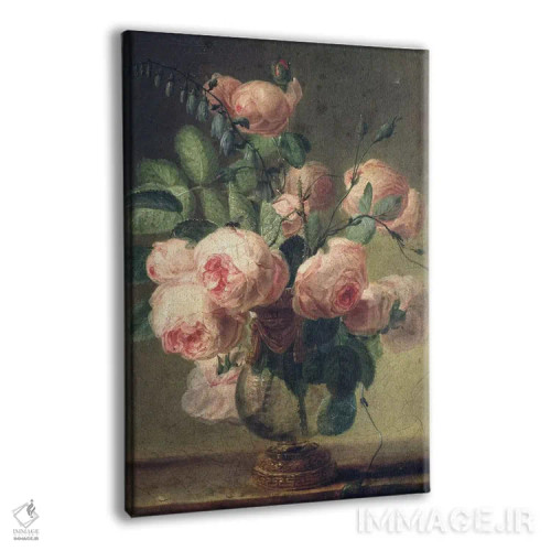 تابلو گلدان گل اثر پیر-ژوزف ردوت - نمای پرسپکتیو محصول