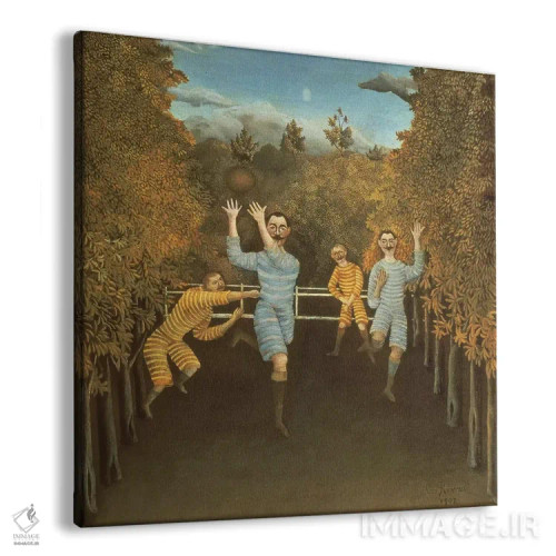 تابلو بازیکنان فوتبال، ۱۹۰۸ اثر آنری روسو - نمای پرسپکتیو محصول