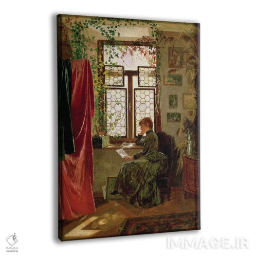 تابلو خواندن نامه اثر پیتر کرمر - نمای پرسپکتیو محصول