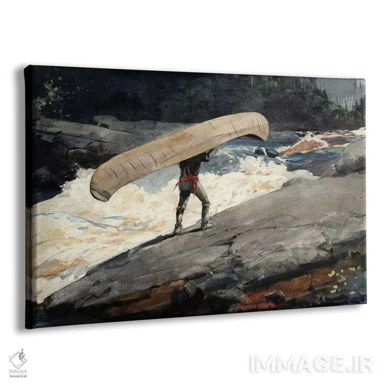 تابلو عبور از خشکی (پورتاژ)، ۱۸۹۷ اثر وینسلو هومر - نمای پرسپکتیو محصول