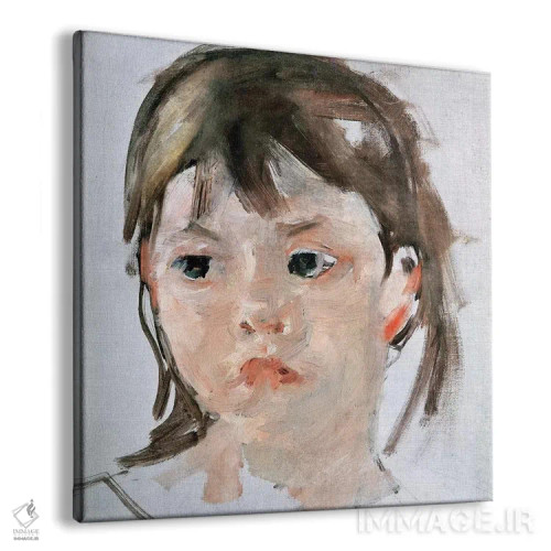 تابلو سر دختر جوان اثر مری استیونسون کاسات (نقاش آمریکایی) - نمای پرسپکتیو محصول