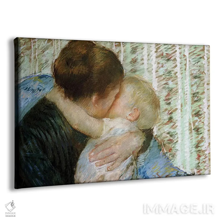 تابلو آغوش شببهخیر اثر مری استیونسون کاسات (نقاش آمریکایی) - نمای پرسپکتیو محصول