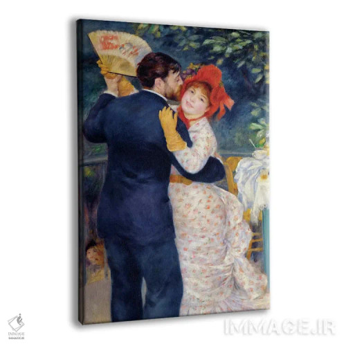 تابلو رقص در روستا، ۱۸۸۳ اثر پیر-اوگوست رنوار - نمای پرسپکتیو محصول