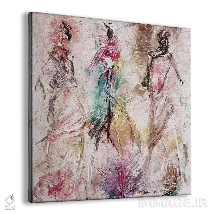 تابلو بدون عنوان اثر آیکال بکفورد - نمای پرسپکتیو محصول