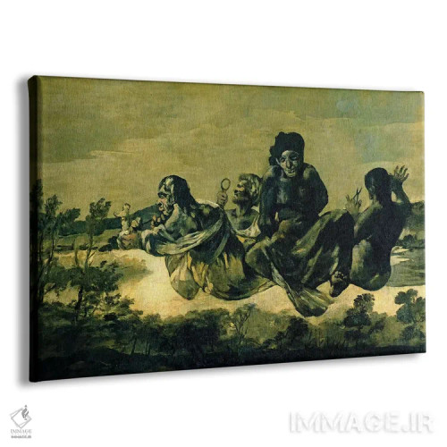 تابلو 1819-23,تقدیرها (سرنوشتها)، ۱۸۱۹–۲۳ اثر فرانسیسکو گویا (نقاش و چاپگر اسپانیایی) - نمای پرسپکتیو محصول