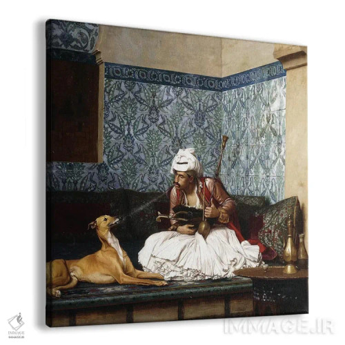 تابلو فقط کمی سرگرمی اثر ژان لئون ژروم (نقاش فرانسوی) - نمای پرسپکتیو محصول