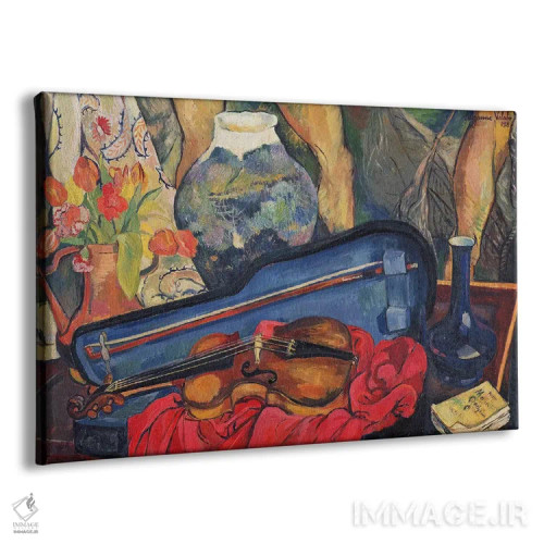 تابلو جعبه ویولن، ۱۹۲۳ اثر ماری کلمنتین والادون - نمای پرسپکتیو محصول