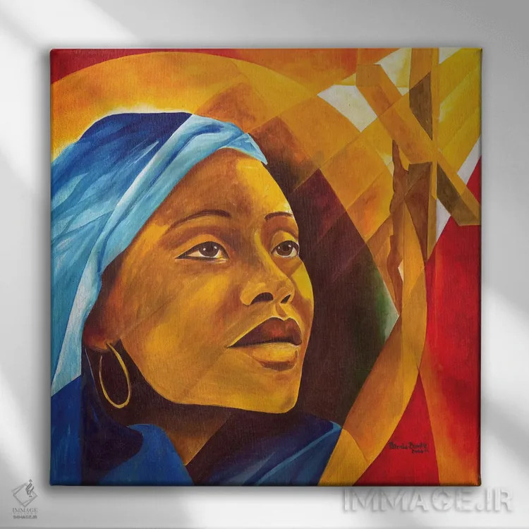 تابلو 2006,اولین مادر، ۲۰۰۶ اثر پاتریشیا برینتل - نمای روبهرو روی دیوار