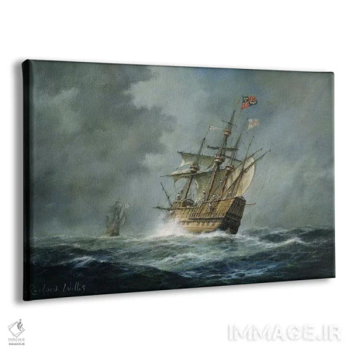 تابلو ماری رز (کشتی تاریخی) اثر ریچارد ویلیس - نمای پرسپکتیو محصول