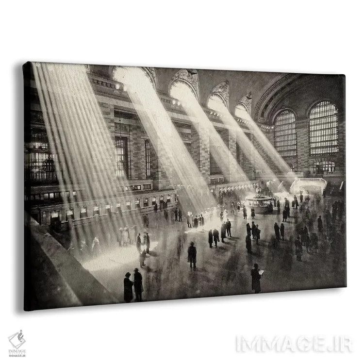 تابلو New York c.1930,ایستگاه گرند سنترال، نیویورک، حدود ۱۹۳۰ اثر رو دز آرشیو (آرشیو خیابان) - نمای پرسپکتیو محصول