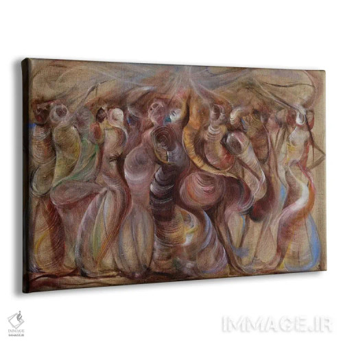 تابلو طوفان اثر آیکال بکفورد - نمای پرسپکتیو محصول