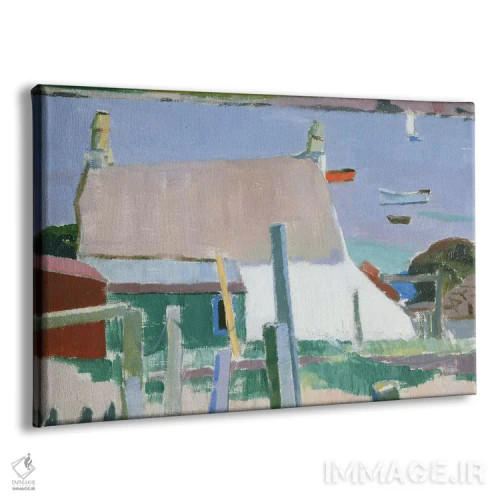 تابلو Towards Mull, c.1927,آیونا به سمت مِل، حدود ۱۹۲۷ اثر فرانسیس کمپبل بویلئو کدل (نقاش اسکاتلندی) - نمای پرسپکتیو محصول