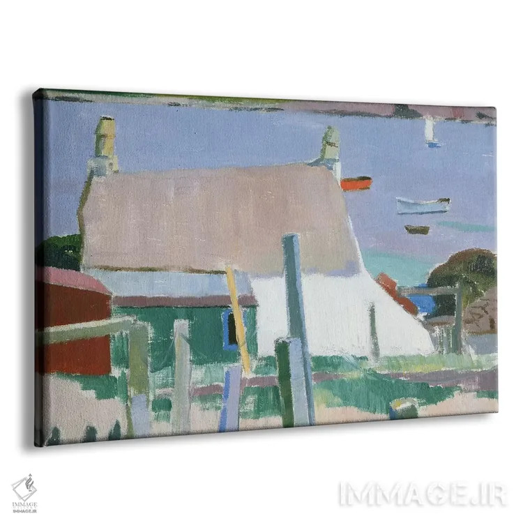 تابلو Towards Mull, c.1927,آیونا به سمت مِل، حدود ۱۹۲۷ اثر فرانسیس کمپبل بویلئو کدل (نقاش اسکاتلندی) - نمای پرسپکتیو محصول