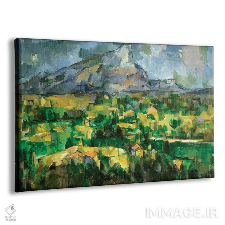 تابلو c.1902,کوه سنت ویکتوار، حدود ۱۹۰۲ اثر پل سزان - نمای پرسپکتیو محصول