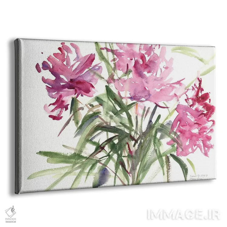 تابلو 2004,گل صدتومانی، ۲۰۰۴ اثر کلودیا هاچینس-پوشاوی - نمای پرسپکتیو محصول