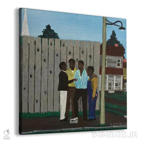 تابلو هماهنگی اثر هوریس پیپین - نمای پرسپکتیو محصول