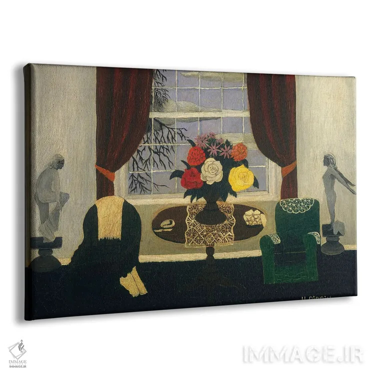 تابلو دکوراسیون داخلی دوره ویکتوریا یک اثر هوریس پیپین - نمای پرسپکتیو محصول