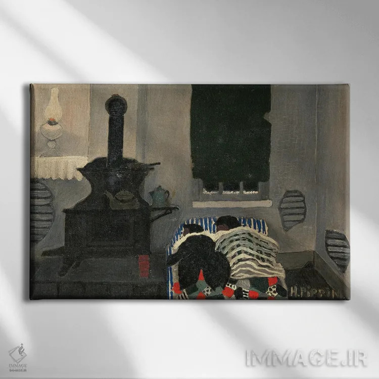 تابلو خوابیده اثر هوریس پیپین - نمای روبهرو روی دیوار