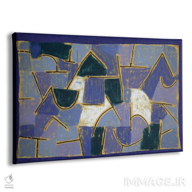 تابلو شب آبی، ۱۹۳۷ اثر پل کله - نمای پرسپکتیو محصول