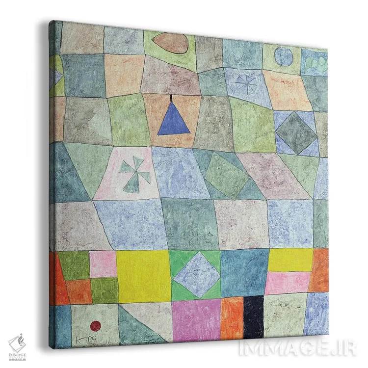 تابلو بازی دوستانه، ۱۹۳۳ (شماره ۳۱۰) اثر پل کله - نمای پرسپکتیو محصول