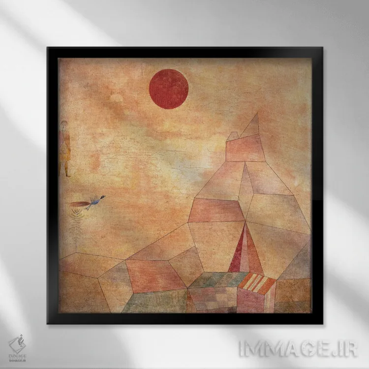 تابلو داستان افسانهای، ۱۹۲۹ اثر پل کله - نمای قابدار مشکی