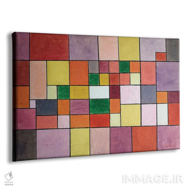 تابلو هارمونی گیاهان نوردیک (گیاهان شمالی) اثر پل کله - نمای پرسپکتیو محصول