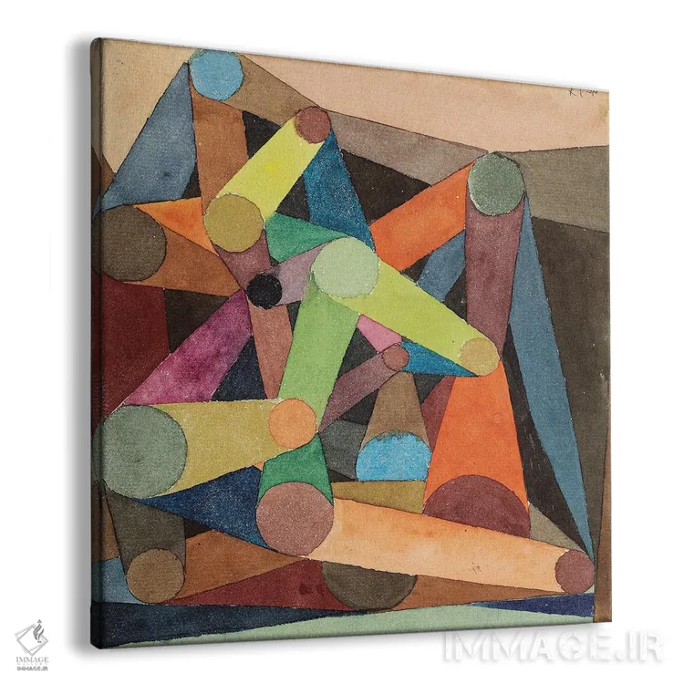 تابلو کوه باز، ۱۹۱۴ اثر پل کله - نمای پرسپکتیو محصول