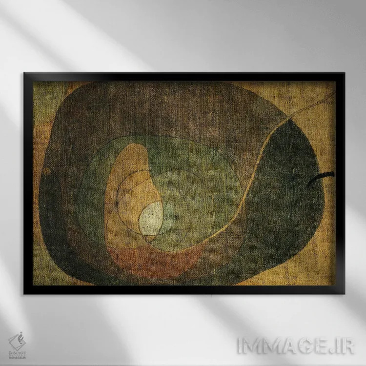 تابلو میوه، ۱۹۳۲ اثر پل کله - نمای قابدار مشکی