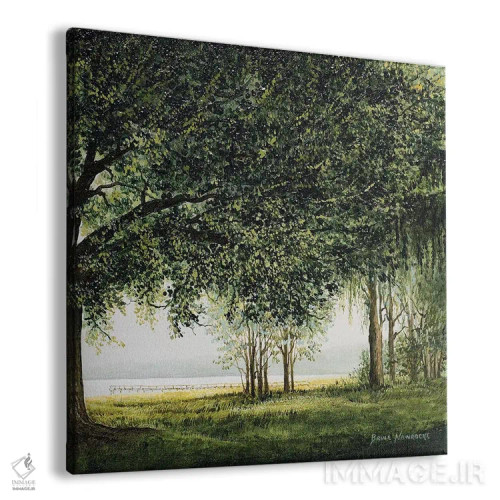 تابلو جاده ساحلی دریاچه شماره ۲ اثر بروس ناوراکه - نمای پرسپکتیو محصول