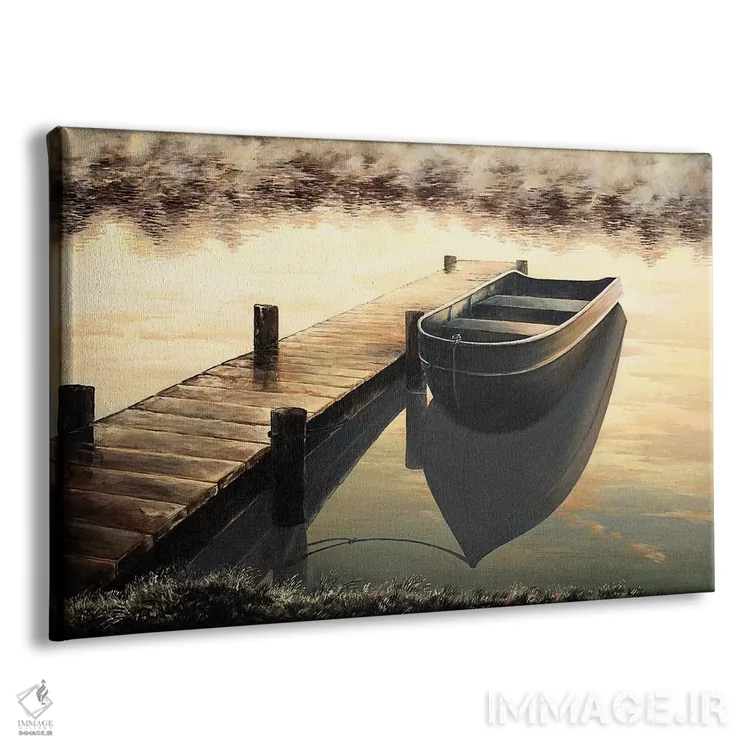 تابلو صبح آرام اثر بروس ناوراکه - نمای پرسپکتیو محصول