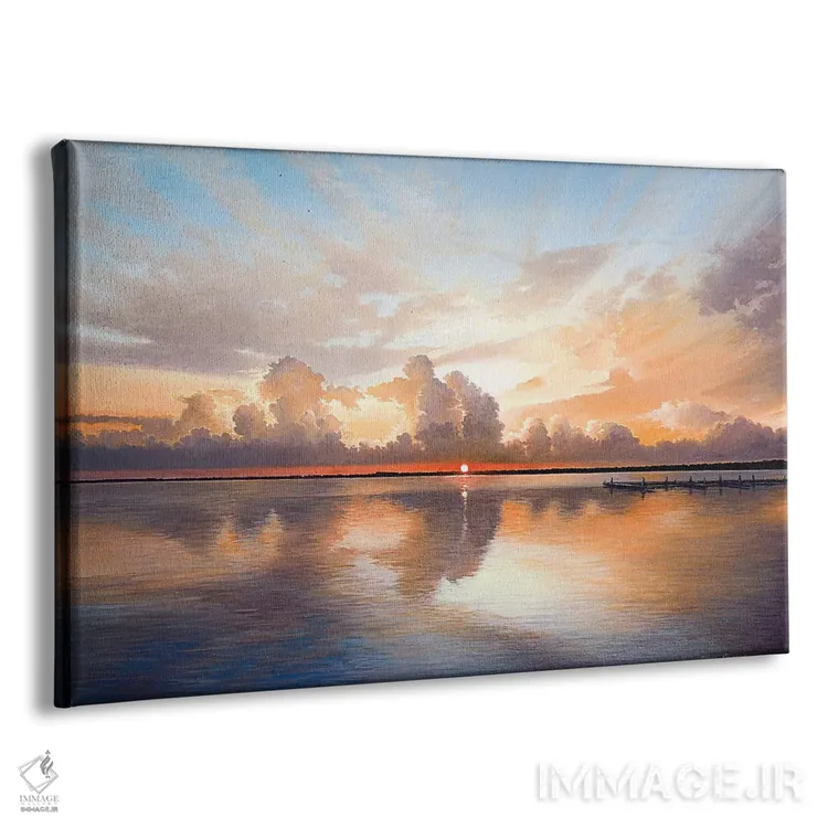 تابلو غروب و طلوع اثر بروس ناوراکه - نمای پرسپکتیو محصول