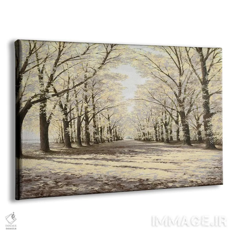 تابلو کلیسای زمستانی اثر بروس ناوراکه - نمای پرسپکتیو محصول