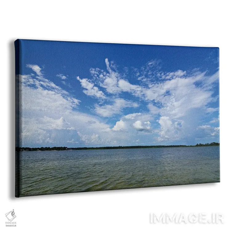 تابلو آبهای زیبا اثر بروس ناوراکه - نمای پرسپکتیو محصول