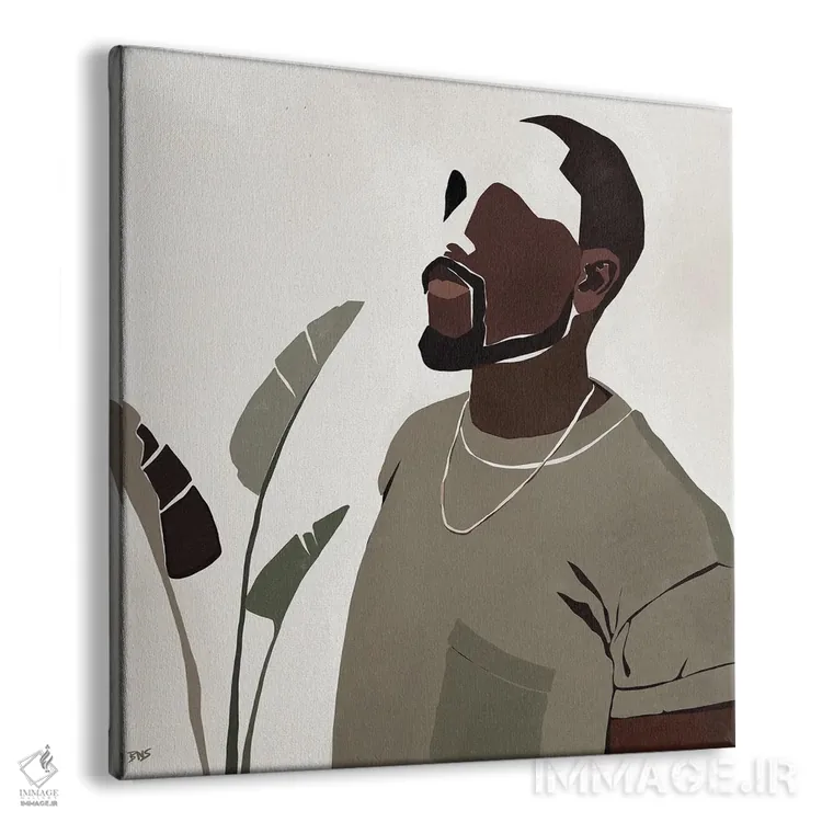 تابلو ایزاک اثر بریا نیکول - نمای پرسپکتیو محصول