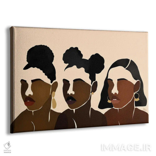 تابلو خواهران II اثر بریا نیکول - نمای پرسپکتیو محصول