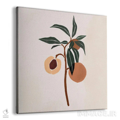 تابلو شاخهٔ هلو اثر بریا نیکول - نمای پرسپکتیو محصول