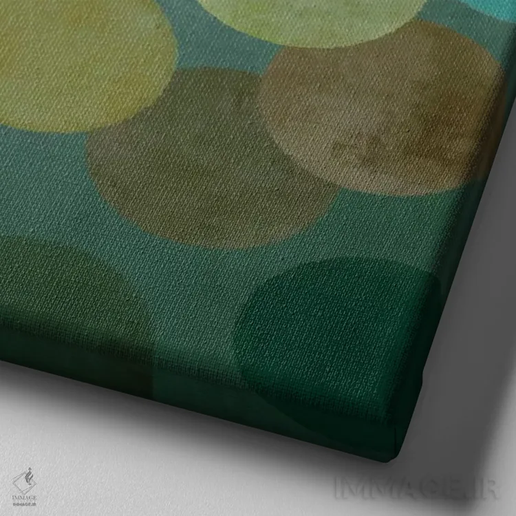 تابلو به سوی بالا II اثر برنت نلسون - نمای نزدیک بافت بوم